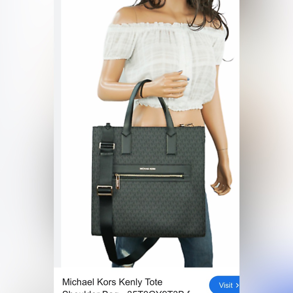 Michael Kors Kenly Tote Shoulder Bag
